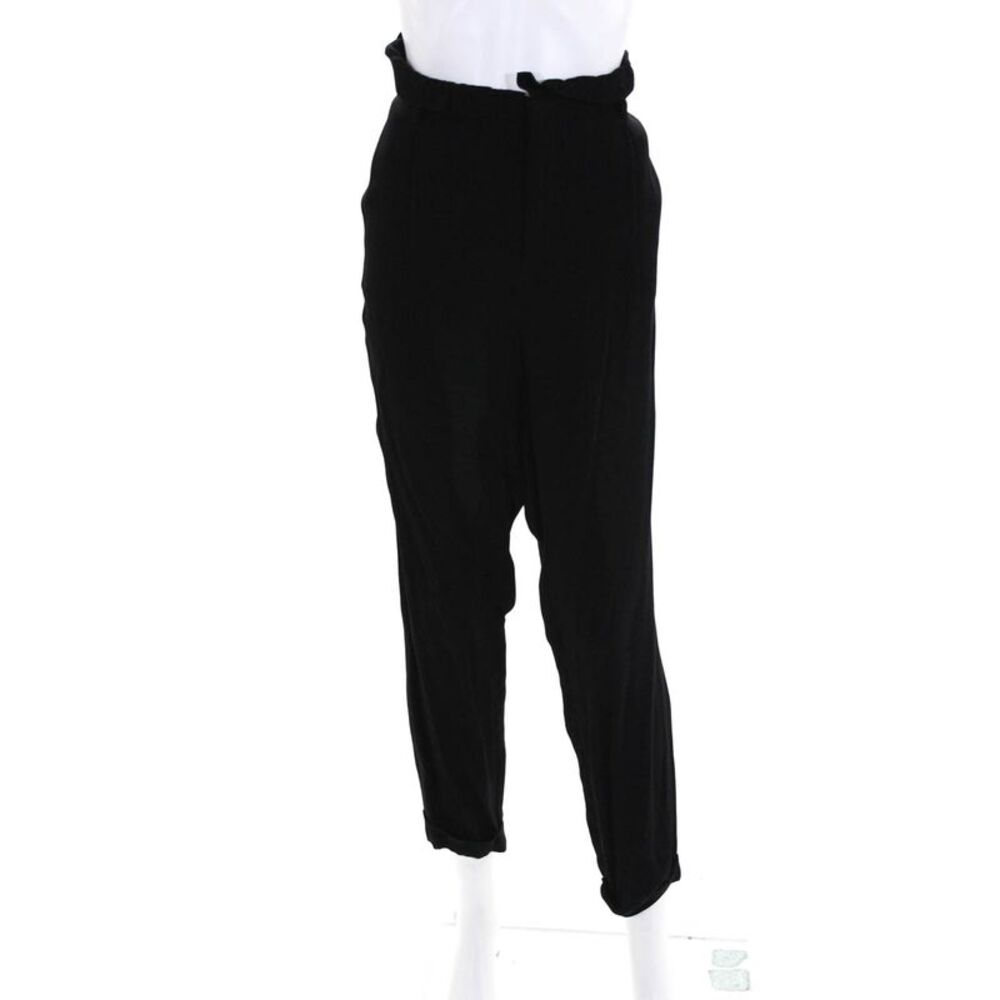 Waverly Grey Womens Carolina High Waist Slim Leg Pants Black Size 12 10500088